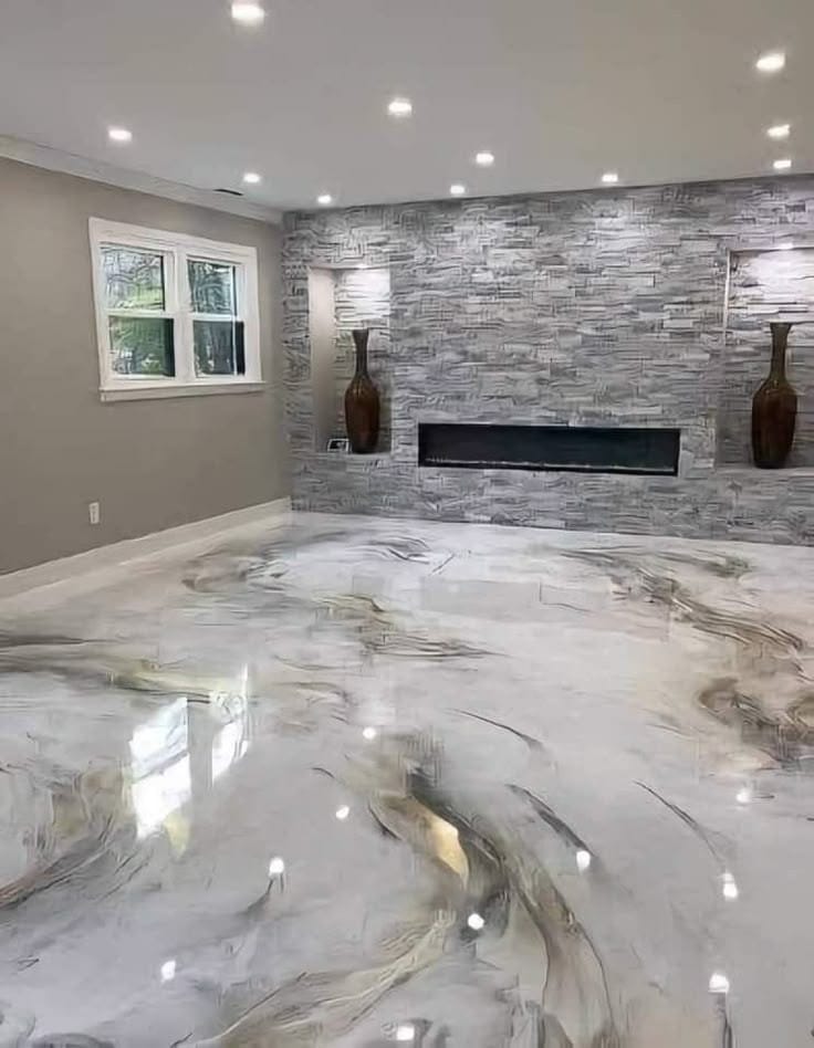 Epoxy installer at work